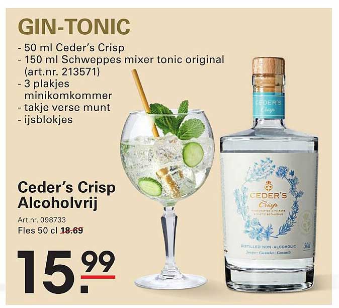 Ceder’s Crisp Alcoholvrij