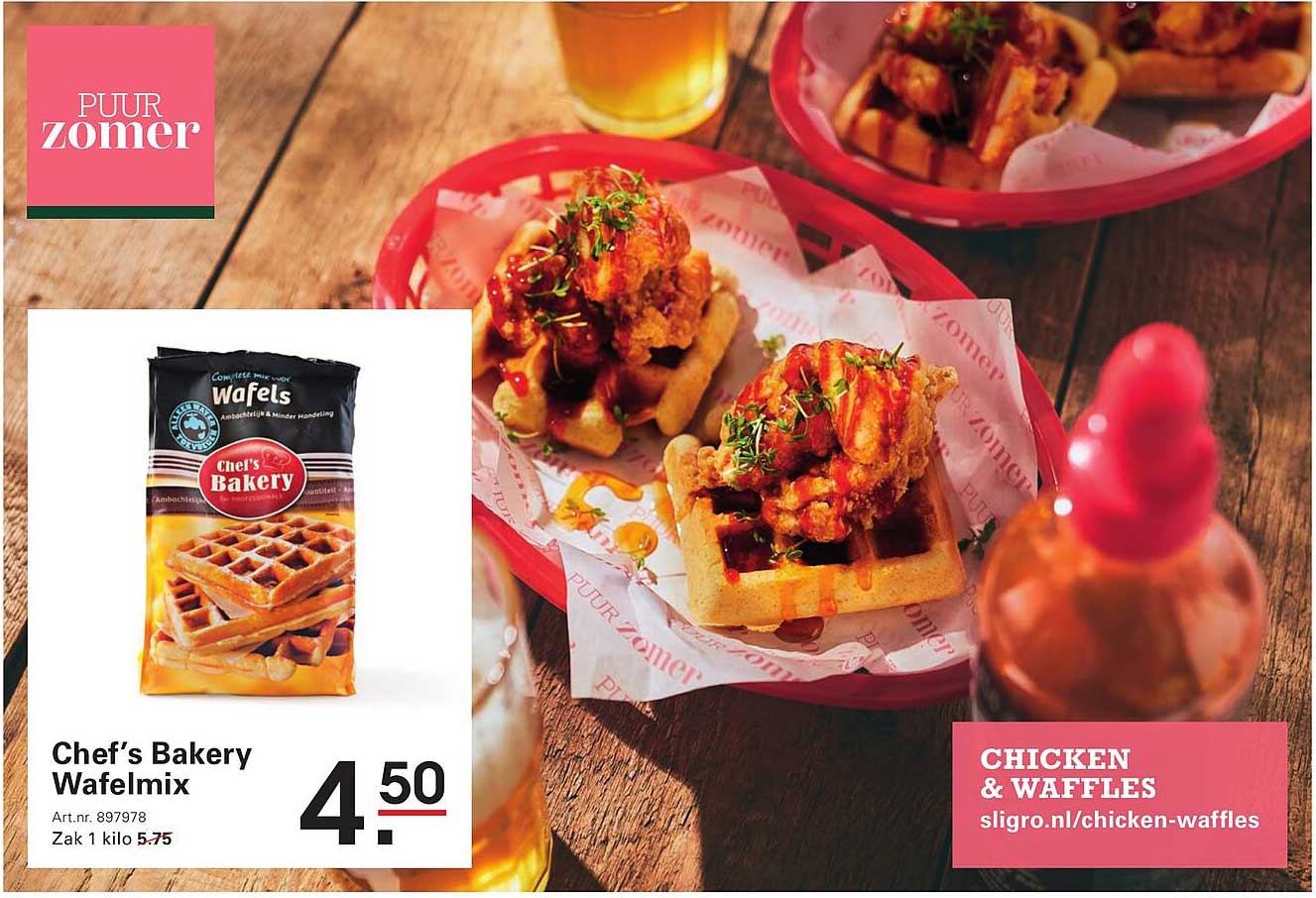 Chef's Bakery Wafelmix