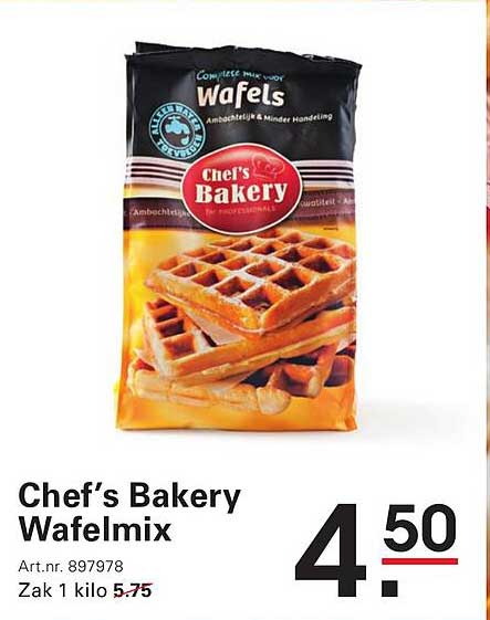 Chef’s Bakery Wafelmix