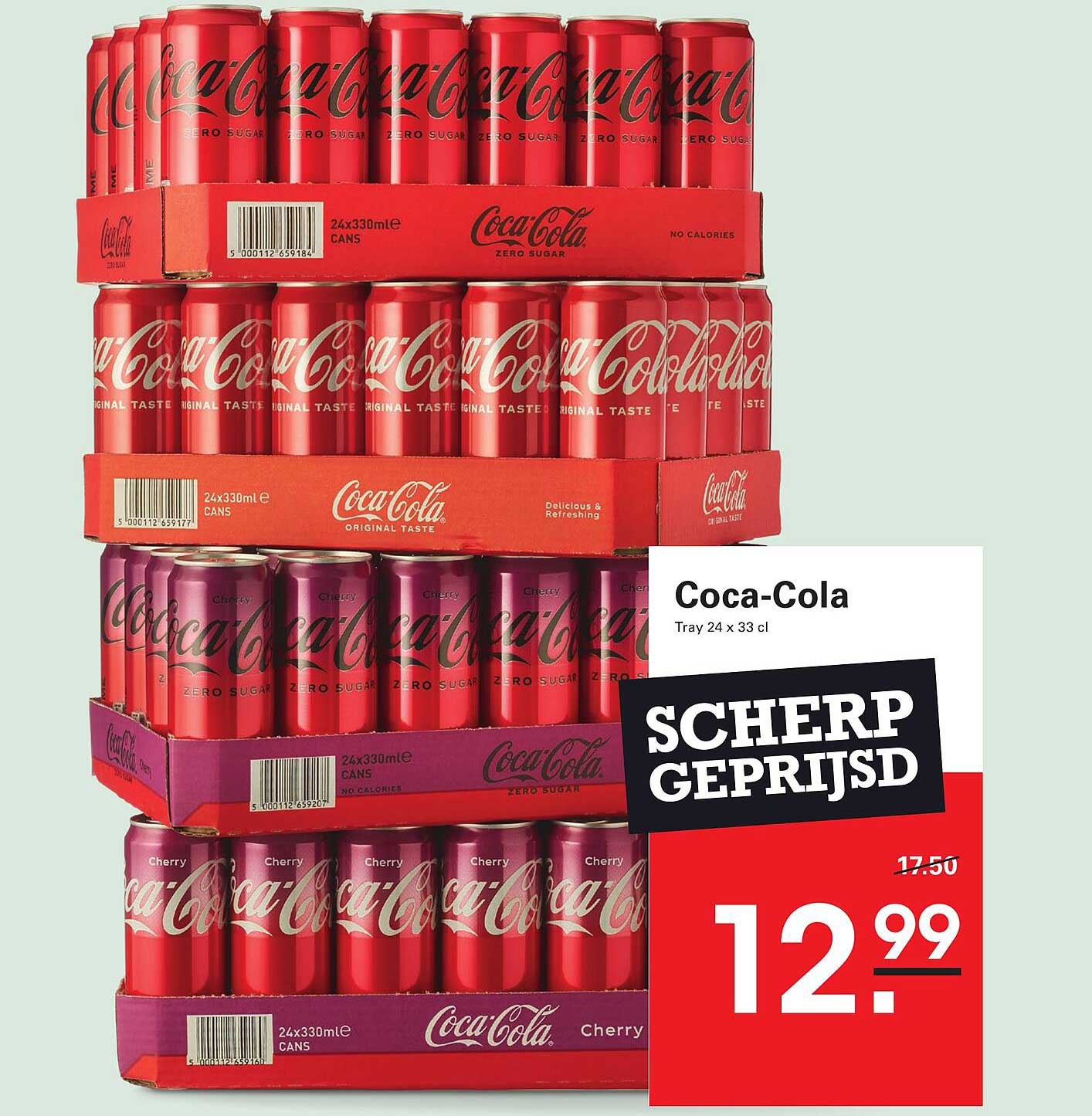 Coca-Cola Tray 24 x 33 cl