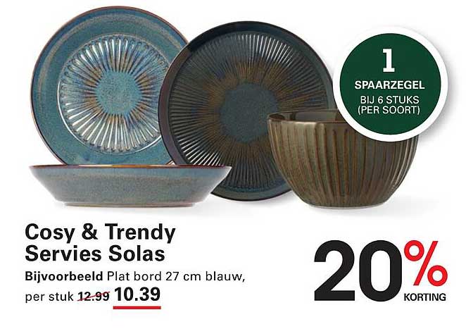 Cosy & Trendy Servies Solas