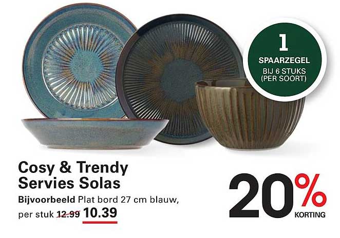 Cosy & Trendy Servies Solas