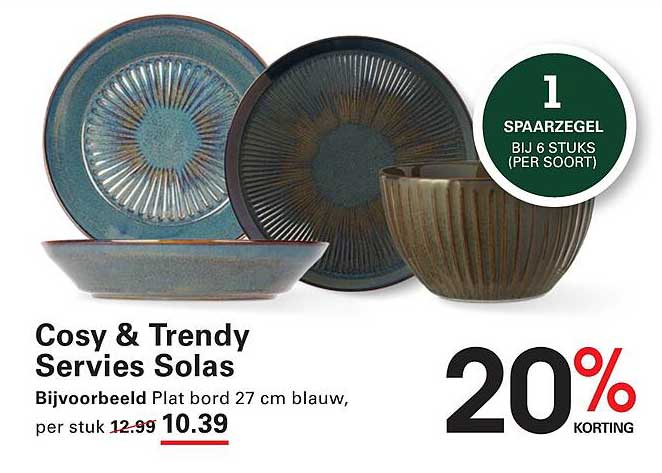 Cosy & Trendy Servies Solas