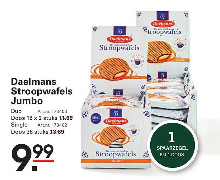 Daelmans Stroopwafels Jumbo