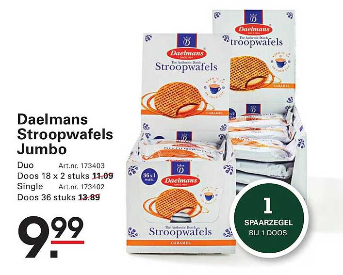 Daelmans Stroopwafels Jumbo