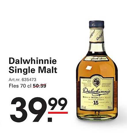 Dalwhinnie Single Malt