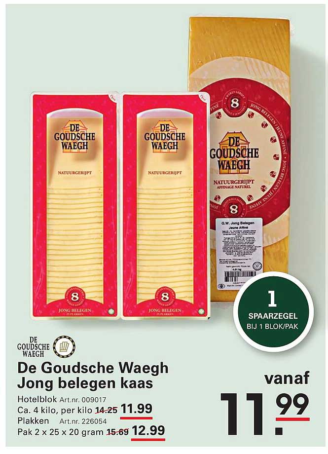 De Goudsche Waeg Jong belegen kaas