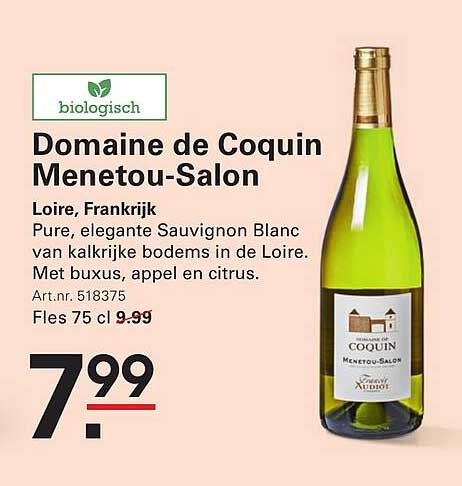 Domaine de Coquin Menetou-Salon