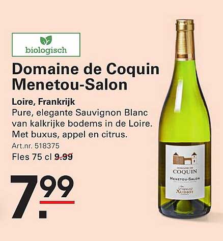 Domaine de Coquin Menetou-Salon