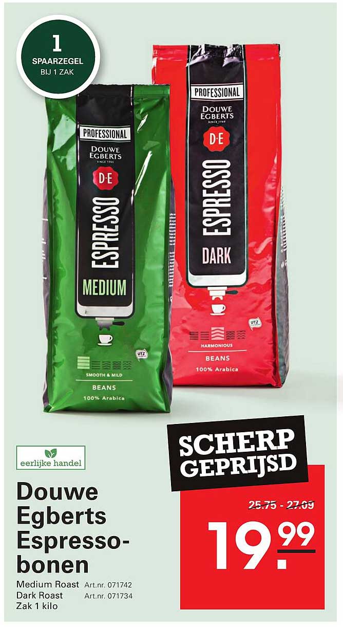 Douwe Egberts Espresso-bonen