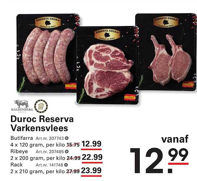Duroc Reserva Varkensvlees