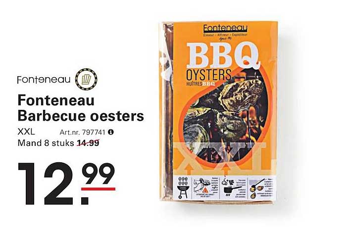 Fonteneau Barbecue oesters
