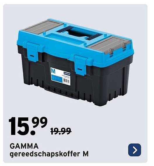 GAMMA gereedschapskoffer M