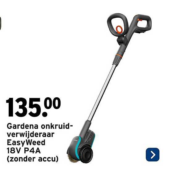 Gardena onkruidverwijderaar EasyWeed 18V P4A (zonder accu)