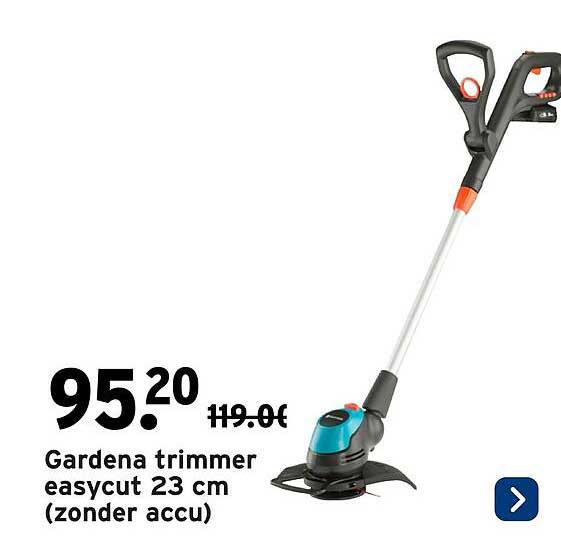 Gardena trimmer easycut 23 cm (zonder accu)