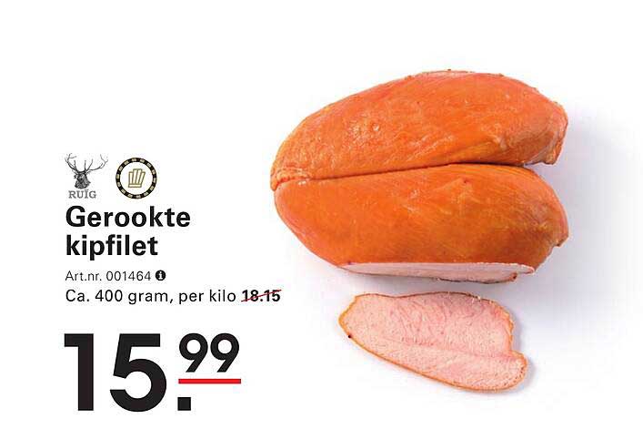 Gerookte kipfilet