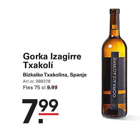 Gorka Izagirre Txakolí