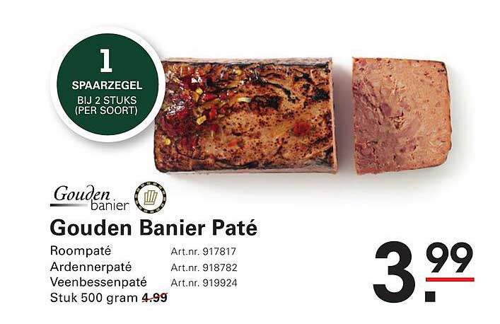 Gouden Banier Paté