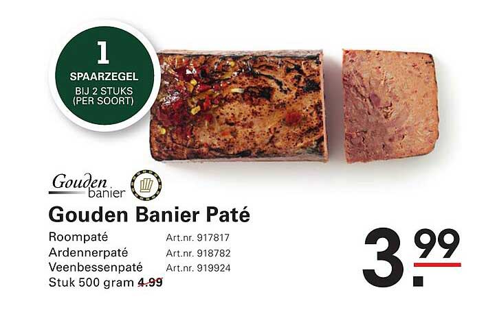 Gouden Banier Paté