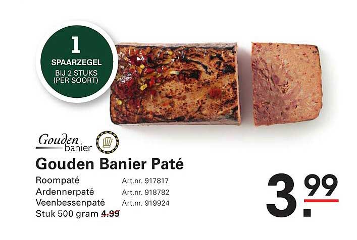 Gouden Banier Paté