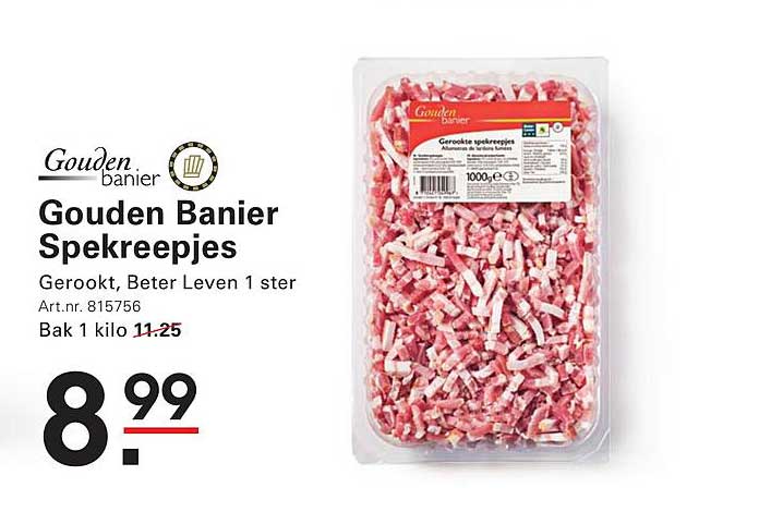Gouden Banier Spekreepjes