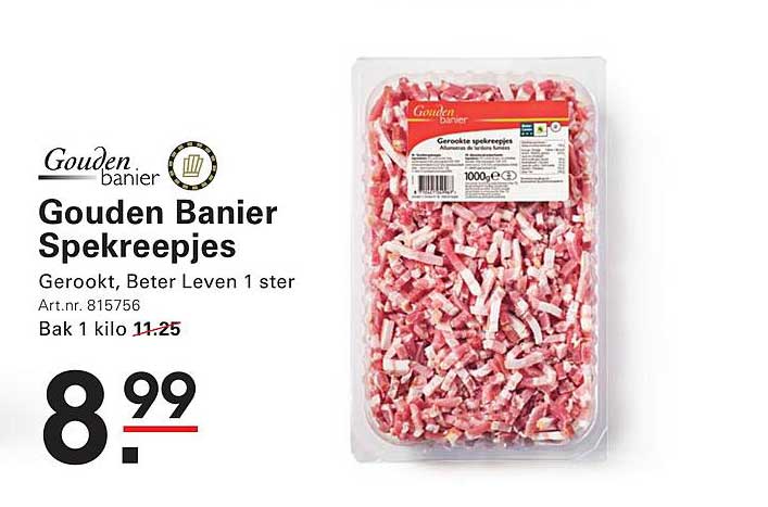 Gouden Banier Spekreepjes