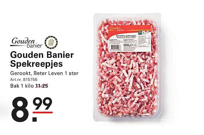 Gouden Banier Spekreepjes
