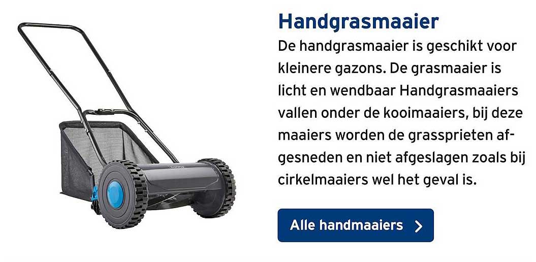 Handgrasmaaier