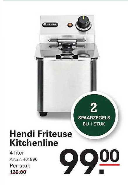 Hendi Friteuse Kitchenline