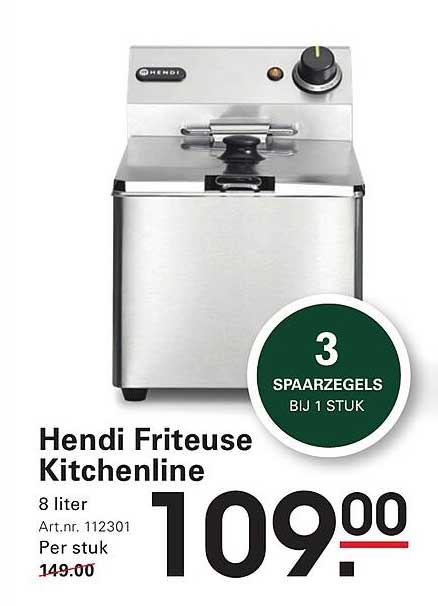 Hendi Friteuse Kitchenline
