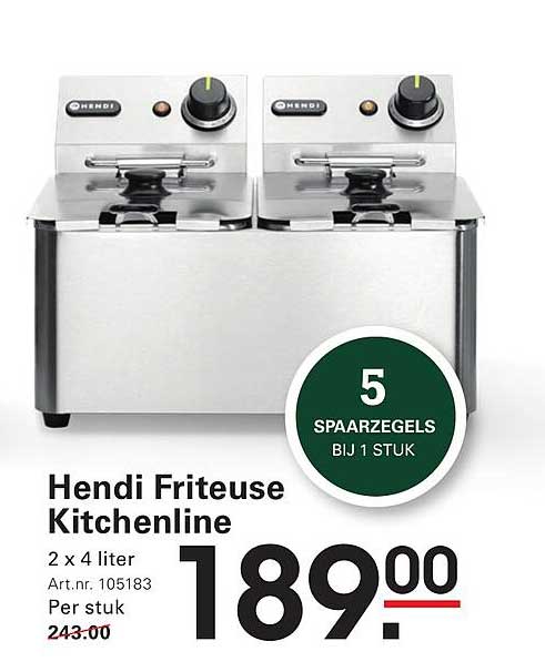 Hendi Friteuse Kitchenline