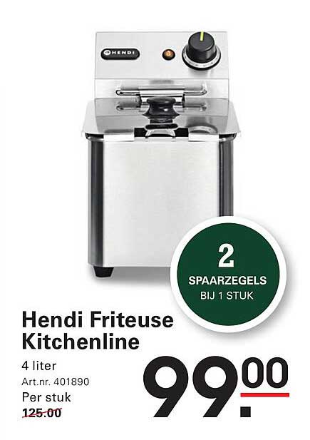 Hendi Friteuse Kitchenline