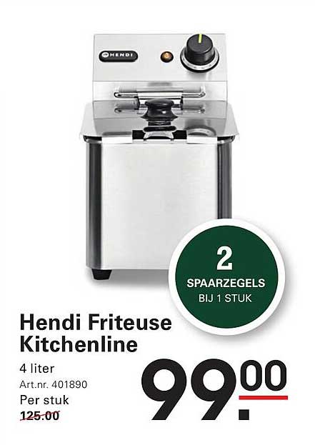 Hendi Friteuse Kitchenline