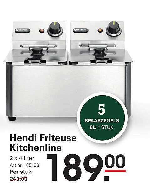 Hendi Friteuse Kitchenline