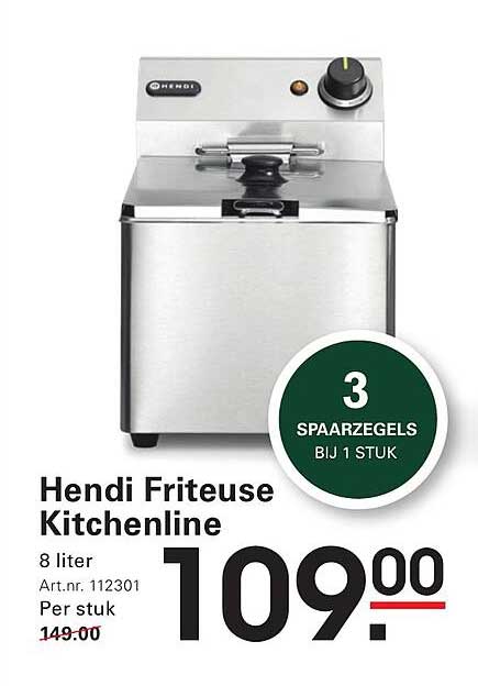 Hendi Friteuse Kitchenline