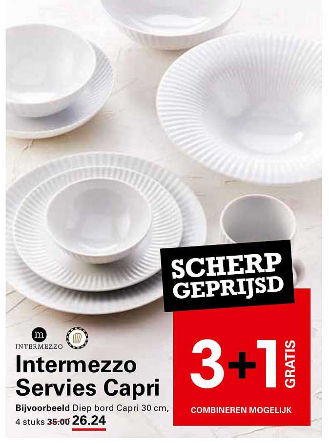 Intermezzo Servies Capri