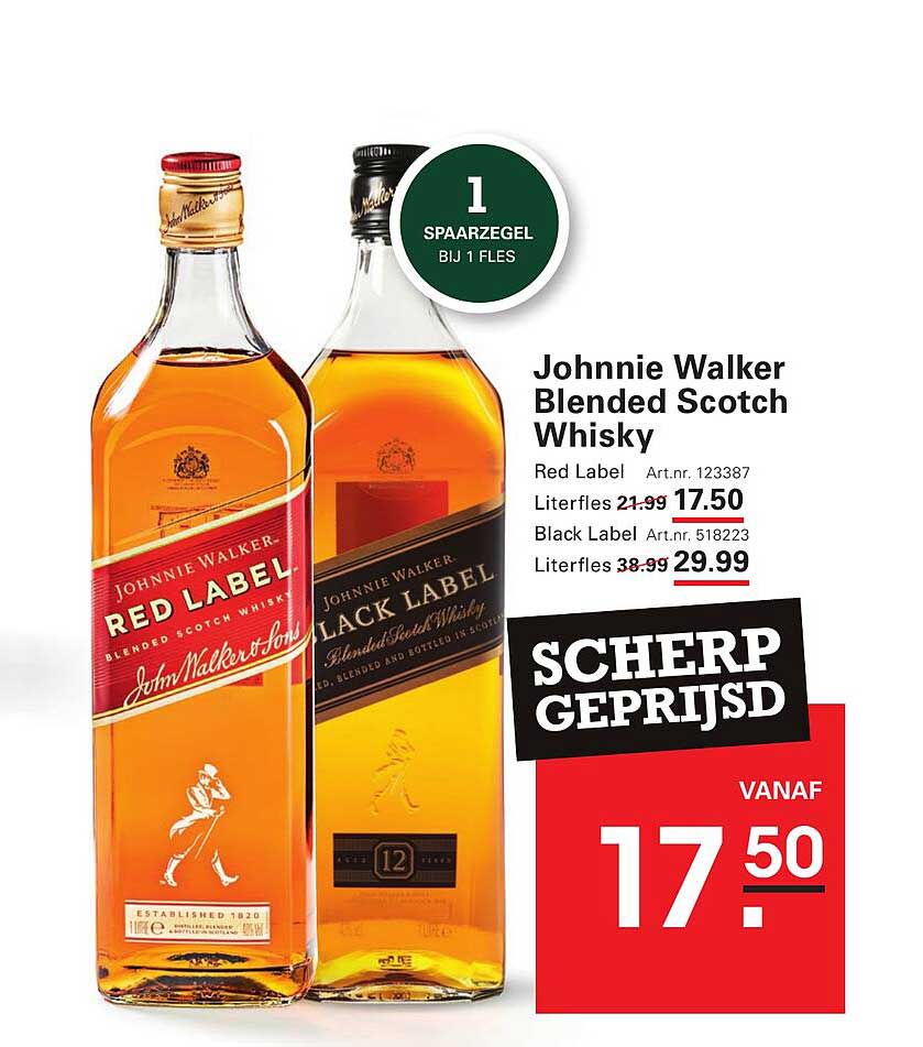 Johnnie Walker Blended Scotch Whisky