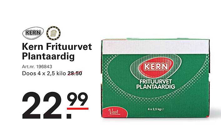 Kern Frituurevet Plantaardig