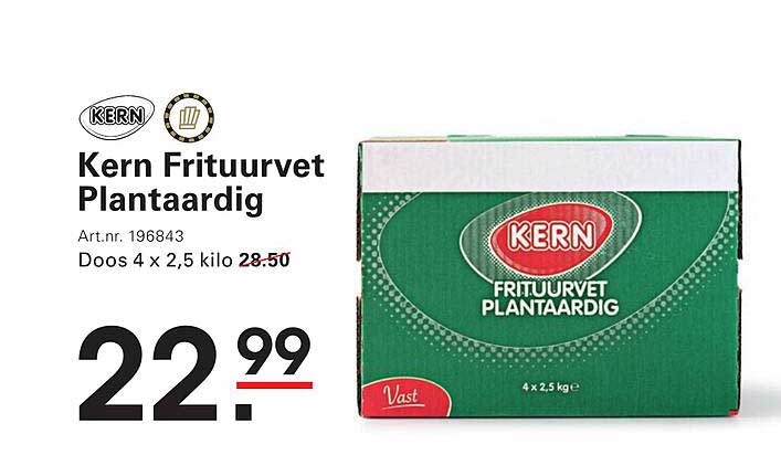 Kern Frituurevet Plantaardig