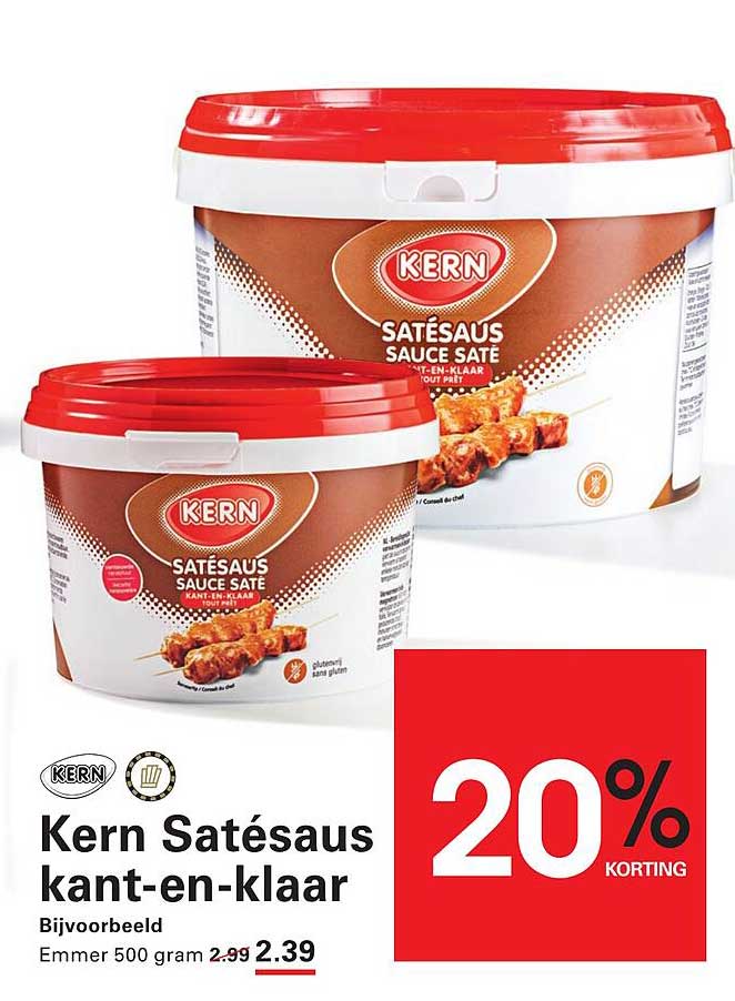 Kern Satésaus kant-en-klaar