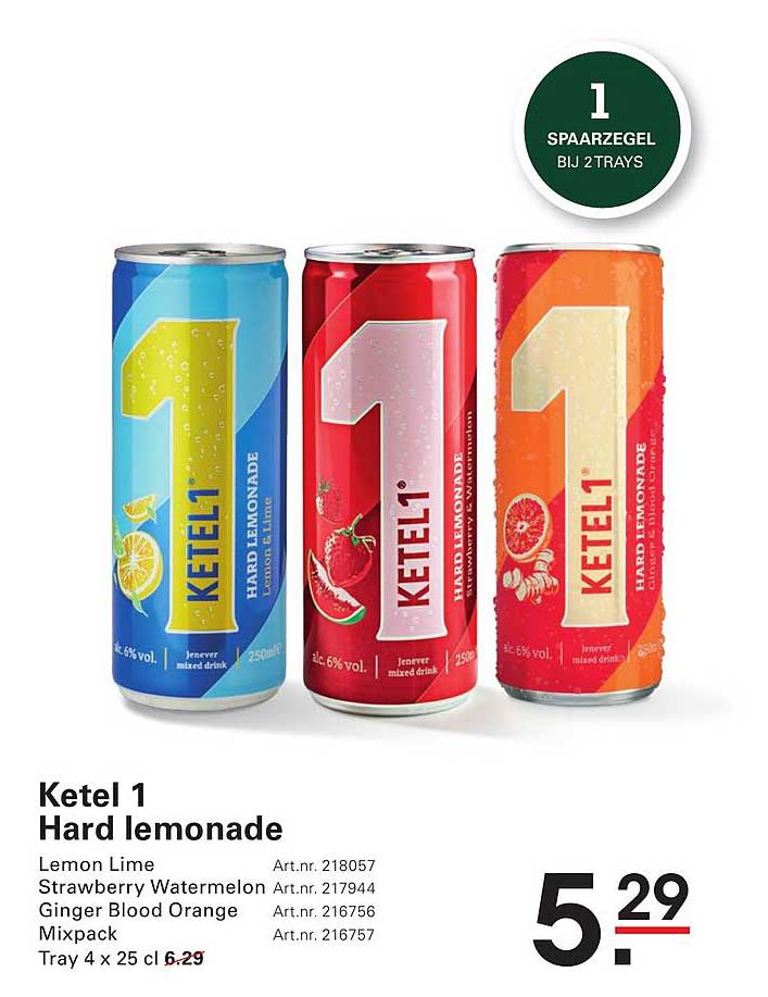 Ketel 1 Hard lemonade