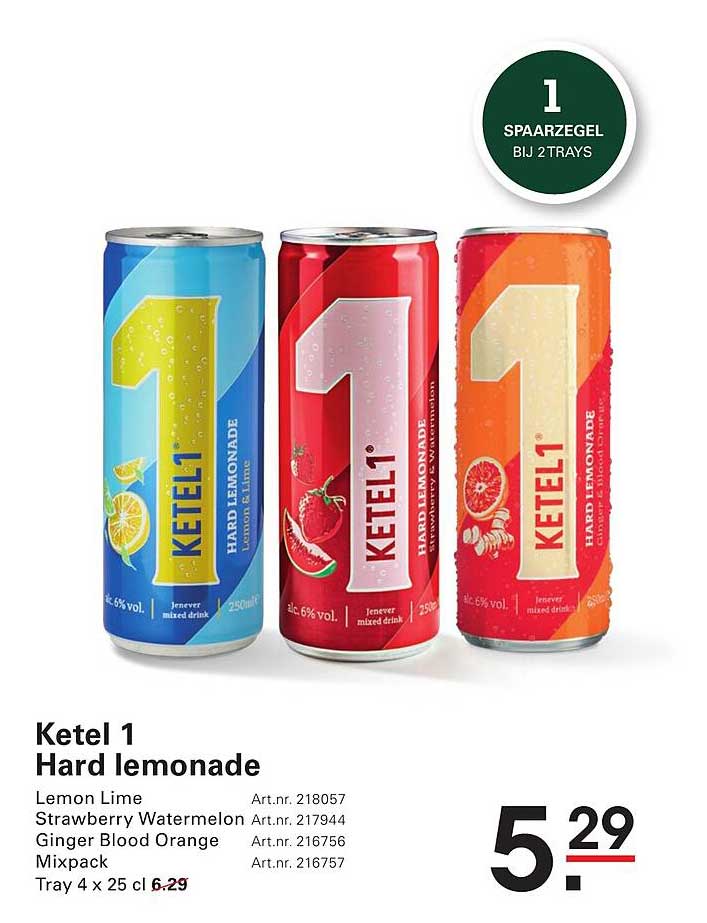 Ketel 1 Hard lemonade