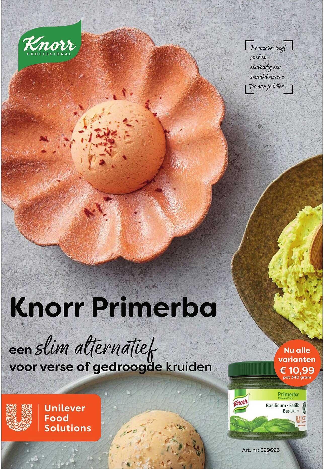 Knorr Primerba - een slim alternatief voor verse of gedroogde kruiden