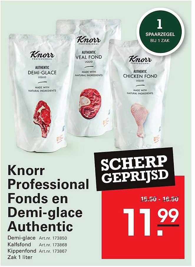 Knorr Professional Fonds en Demi-glace Authentic