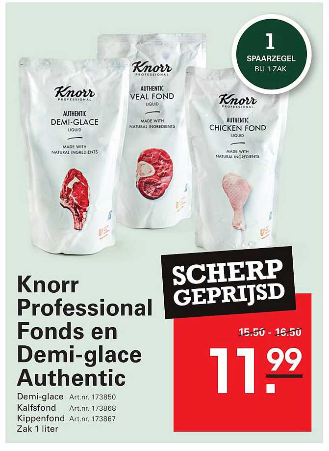 Knorr Professional Fonds en Demi-glace Authentic