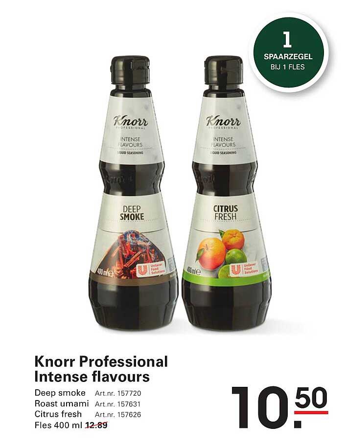 Knorr Professional Intense flavours