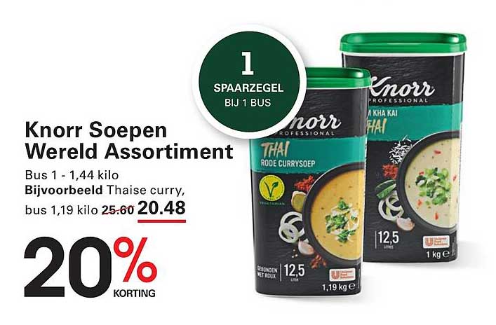 Knorr Soepen Wereld Assortiment