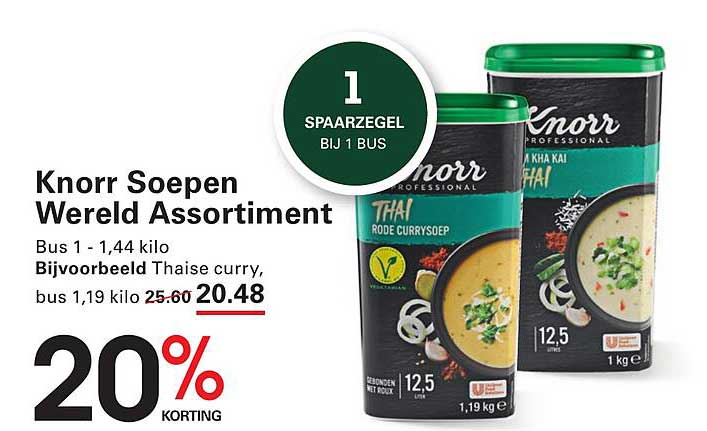Knorr Soepen Wereld Assortiment