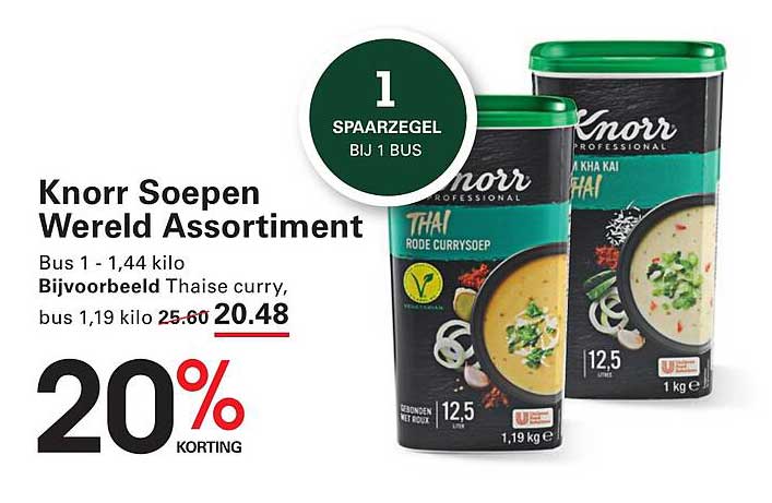 Knorr Soepen Wereld Assortiment