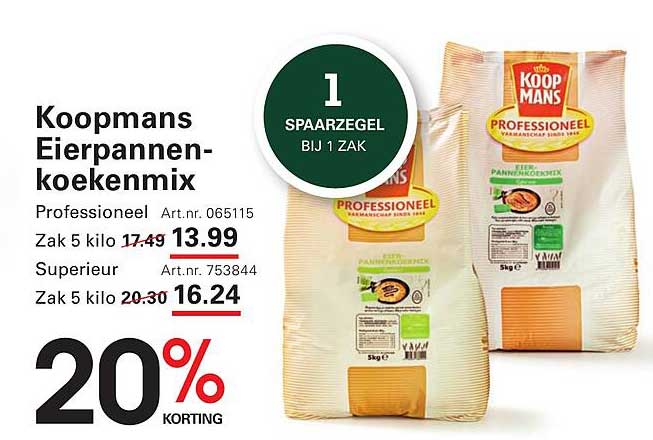 Koopmans Eierpannenkoekenmix